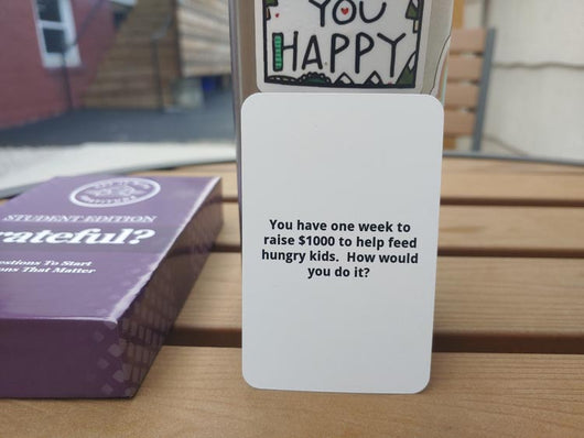 The Grateful Deck Student Edition - 120 Questions To Start Conversations That Matter